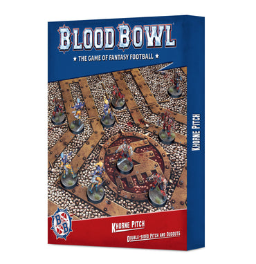 Blood Bowl: Pitch & Dugouts - Khorne
