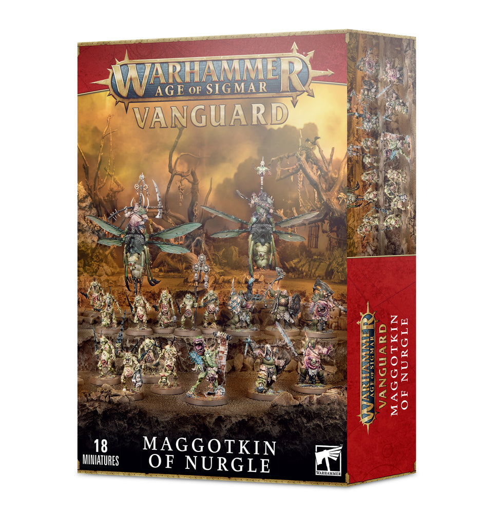 Warhammer Age of Sigmar Maggotkin of Nurgle:  Vanguard