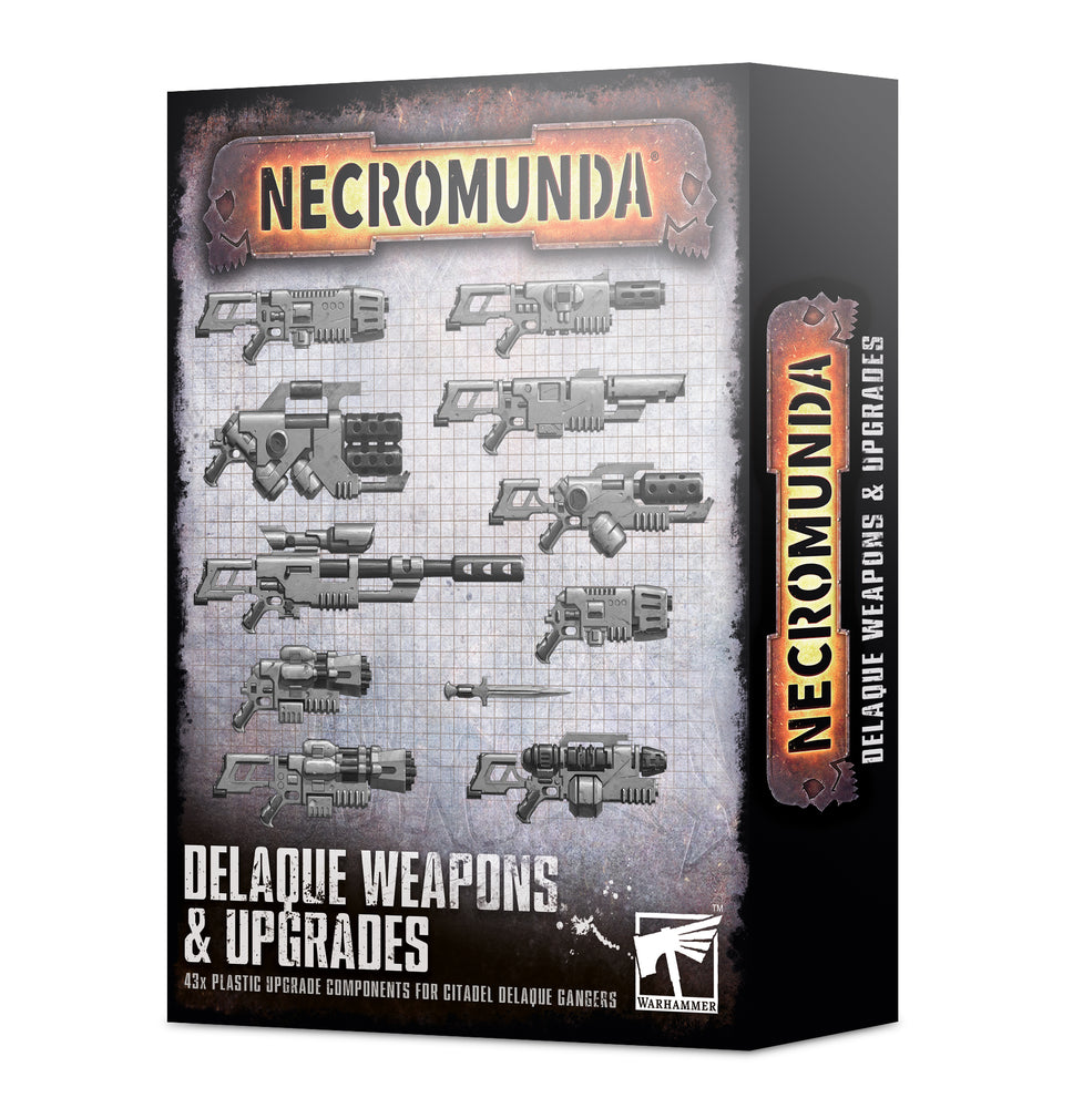 Necromunda: Gang Delaque Weapons
