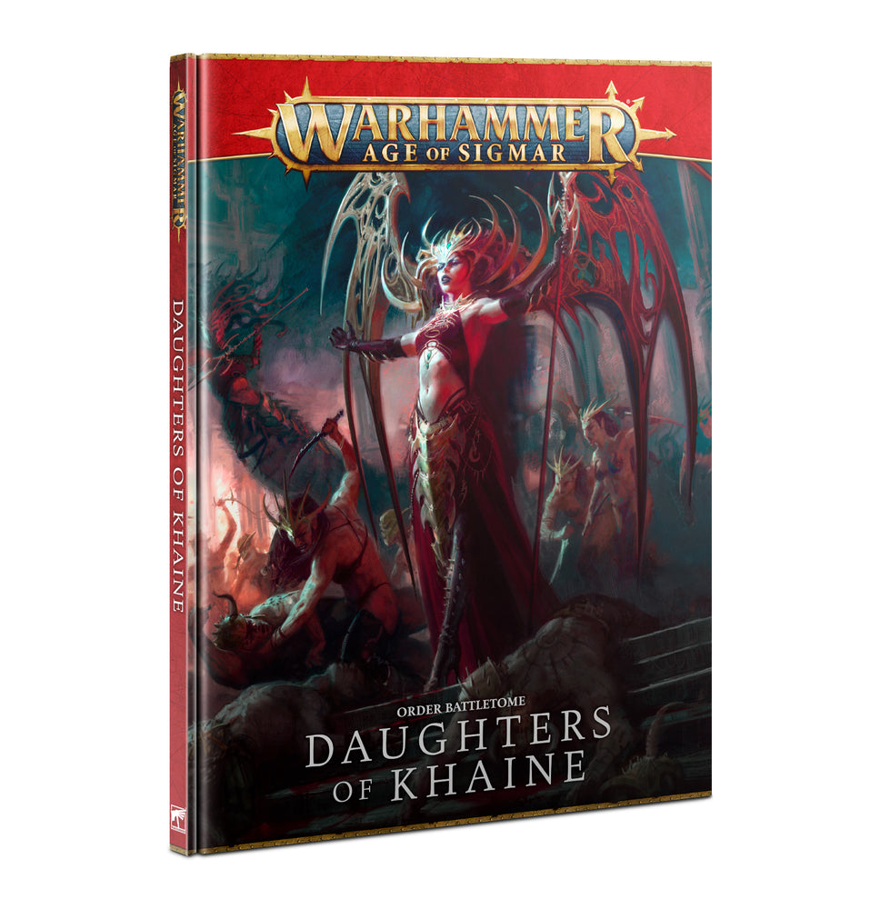 Warhammer Age of Sigmar Daughters Of Khaine:  Battletome