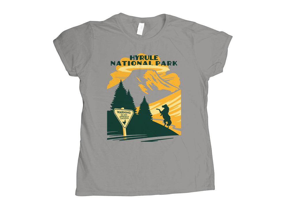 T-Shirt Snorgtees Ladies T: Hyrule Field