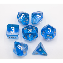 Dice Critical Hit: Poly 7 Set Aurora