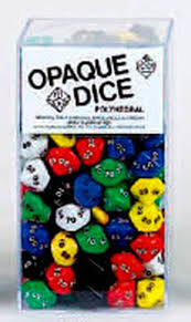 Dice D10 Percentile Opaque