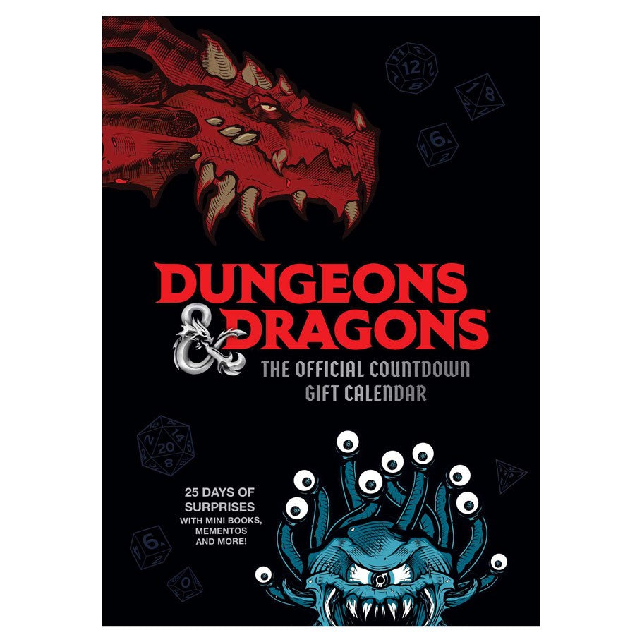 Calendar Dungeons & Dragons: The Official Countdown Gift Calendar: 25 Days of Mini Books, Mementos, and More!