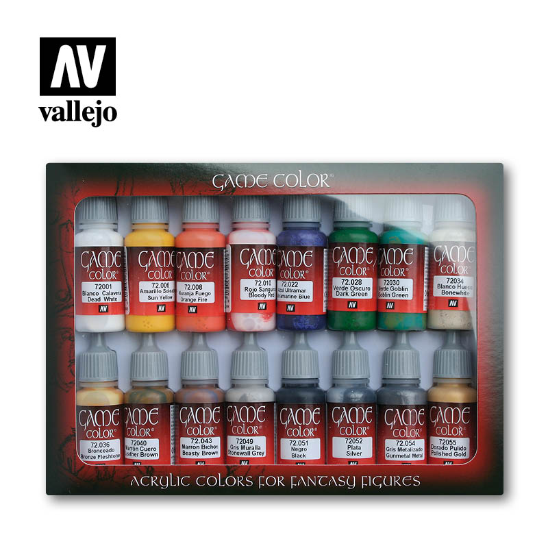 Paint Vallejo Set: Introduction