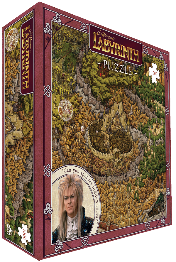 Puzzle River Horse: 1000 Piece Jim Henson's Labyrinth