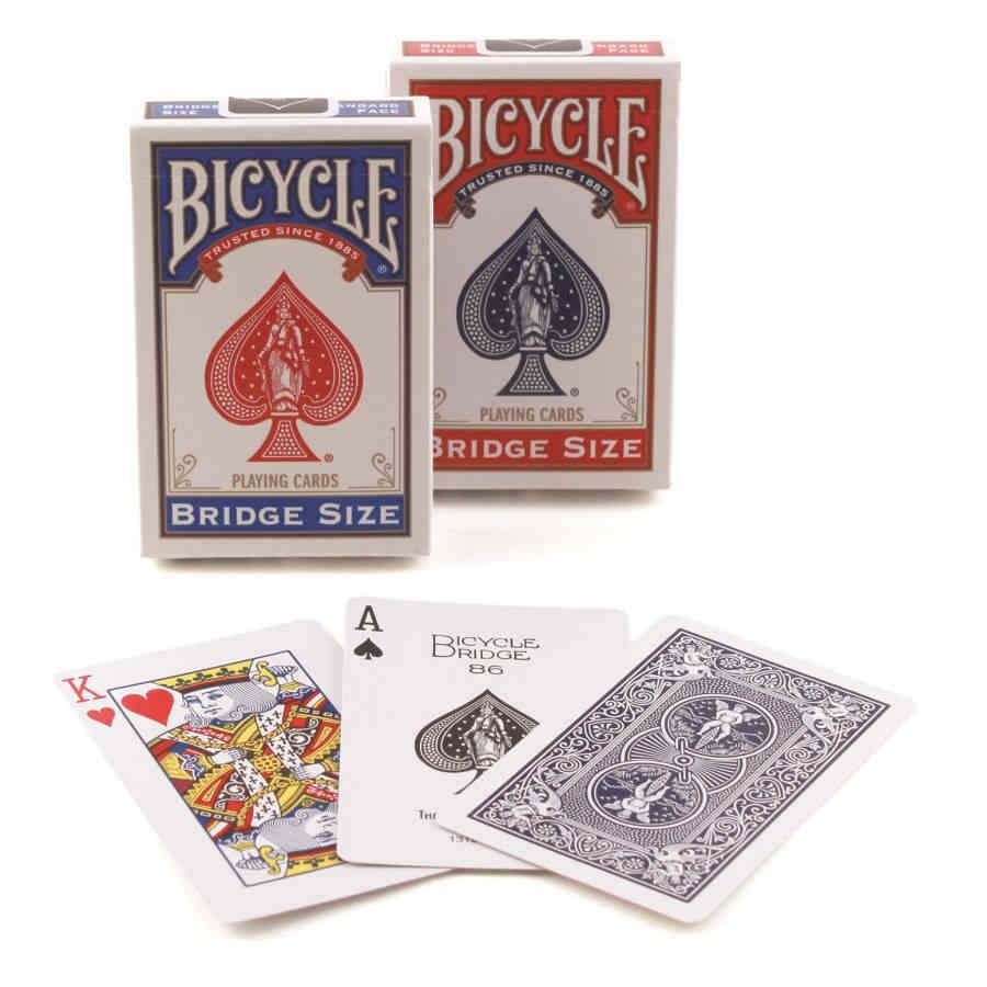 Cards Bicycle Bridge Large Print