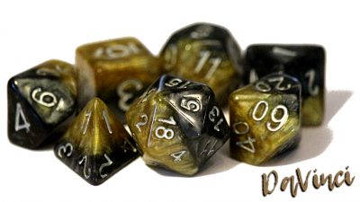 Dice Gate Keeper: Poly 7 Set Halfsies