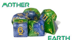 Dice Gate Keeper: Poly 7 Set Halfsies