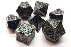 Dice Old School Dice: Poly 7 set Metal Knights of the Round Table