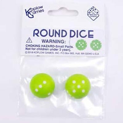 Dice Koplow: Round Dice Pair