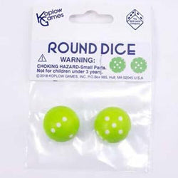 Dice Koplow: Round Dice Pair