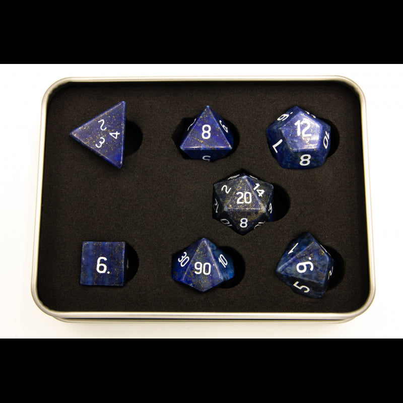 Dice Critical Hit: Poly 7 Set Gemstone