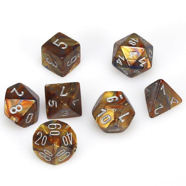 Dice Chessex: Poly 7 set Mini Lustrous