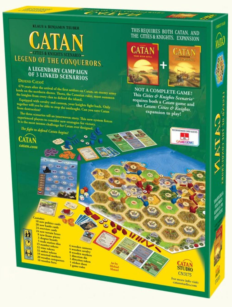 Catan: Expansion - Cities and Knights: Legend of the Conquerors