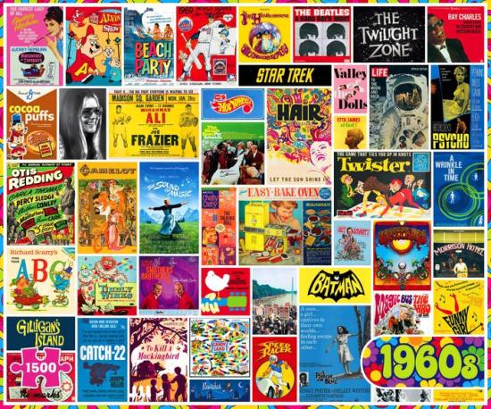 Puzzle Re-Marks: 1500 piece The 1960s