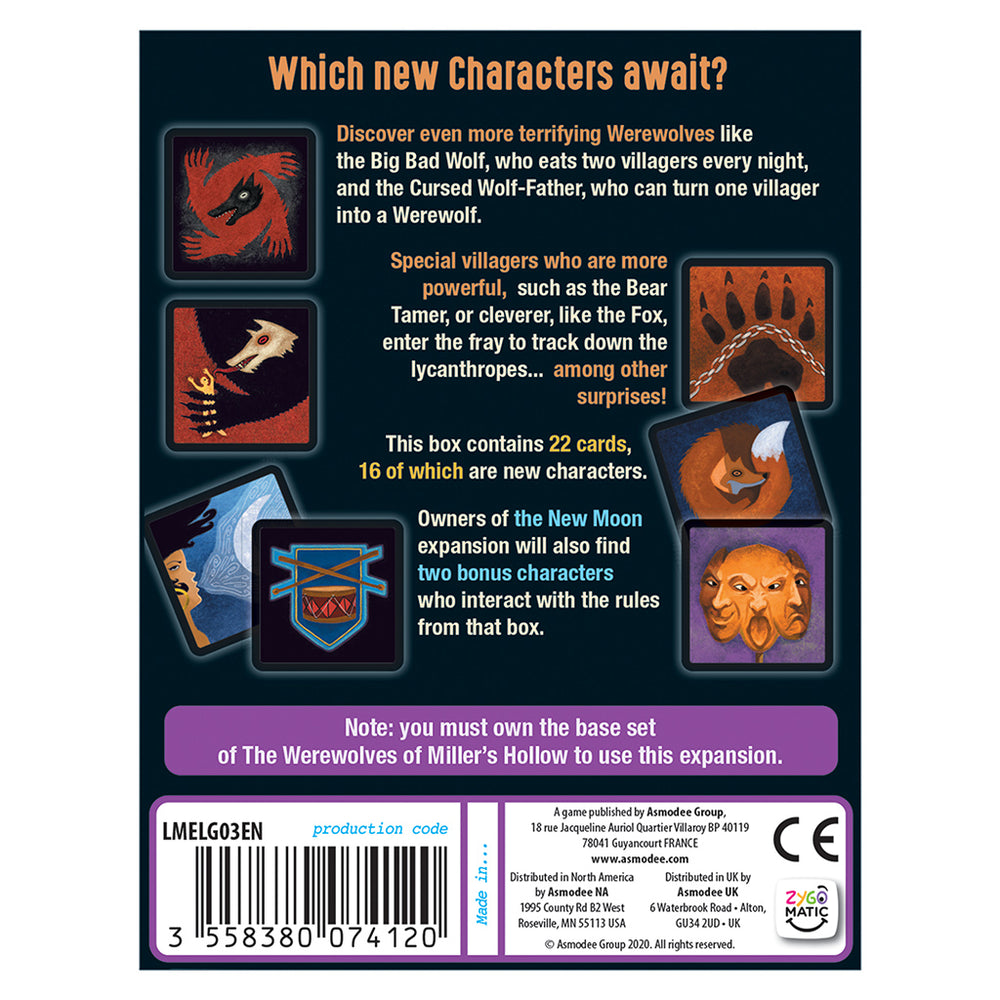 The Werewolves of Millers Hollow: Characters
