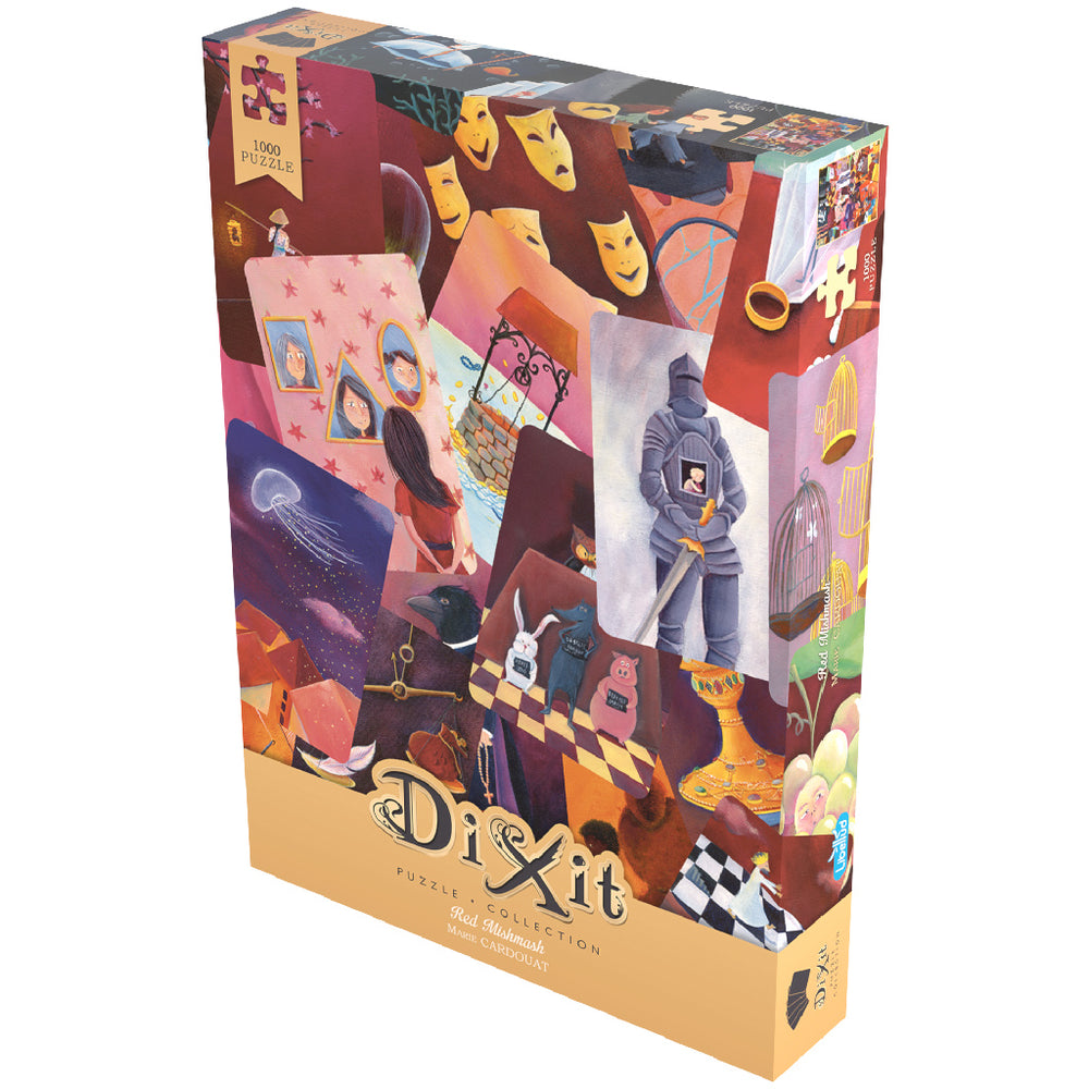 Puzzle Dixit: 1000 Piece Red MishMash