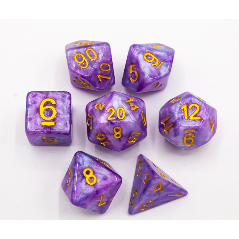 Dice Critical Hit: Poly 7 Set Special Set