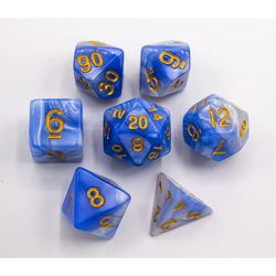 Dice Critical Hit: Poly 7 Set Fusion