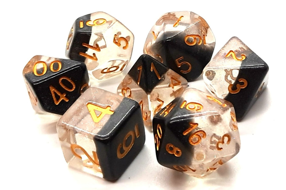 Dice Old School Dice: Poly 7 Set Luminous