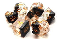 Dice Old School Dice: Poly 7 Set Luminous