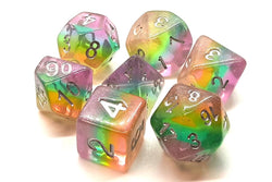 Dice Old School Dice: Poly 7 Set Luminous