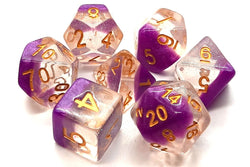 Dice Old School Dice: Poly 7 Set Luminous