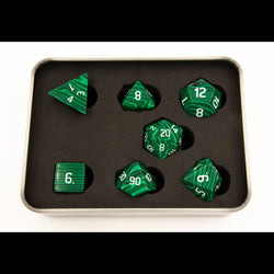 Dice Critical Hit: Poly 7 Set Gemstone