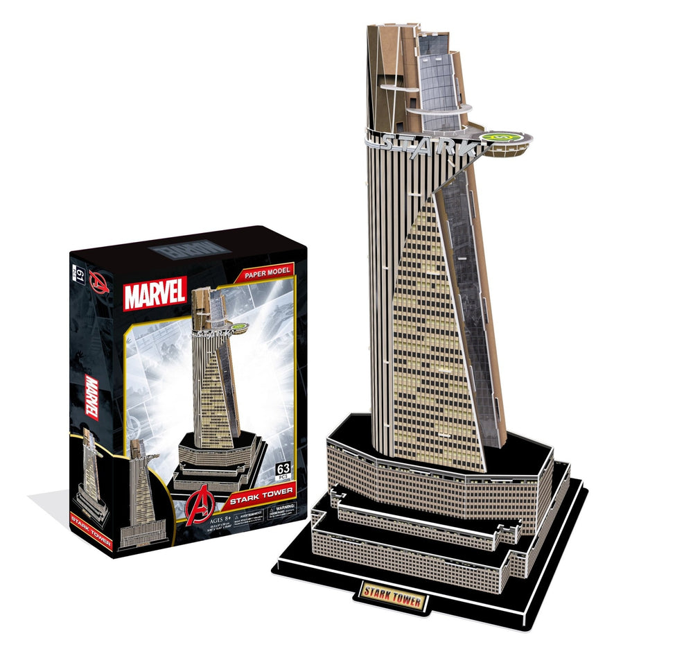Puzzle 4D - 3D Marvel: Stark Tower
