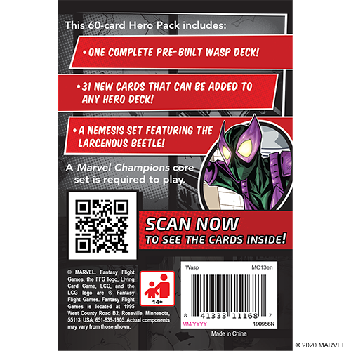 Marvel Champions LCG: Hero Wasp