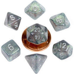 Dice Metallic Dice Co: Poly 7 Set Mini Stardust
