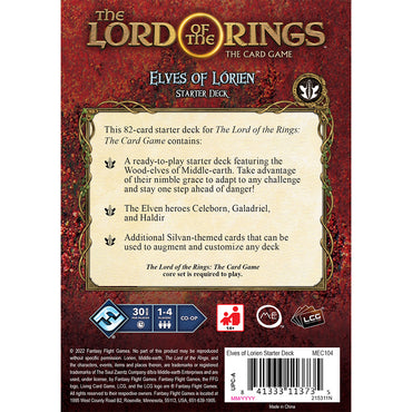 Lord of the Rings LCG: Starter Deck - Elves of Lorien