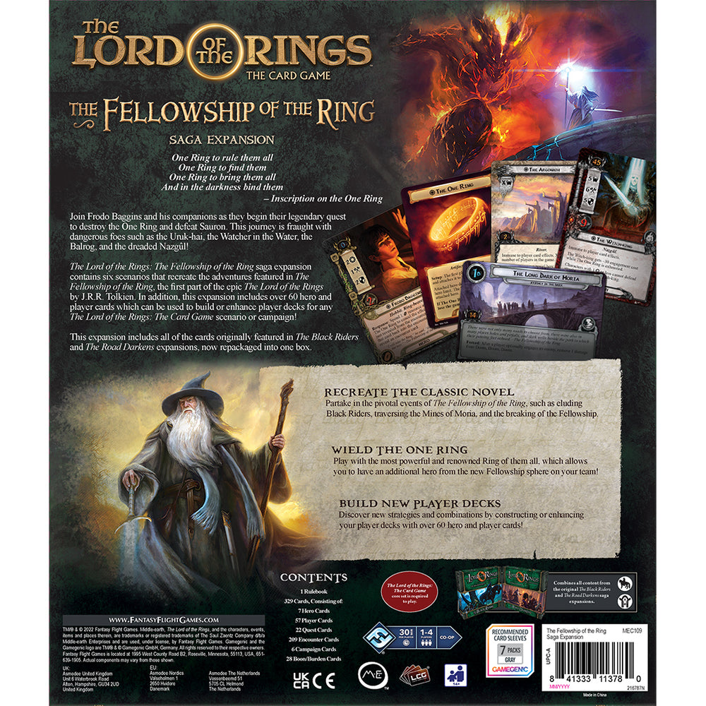 Lord of the Rings LCG: Saga 01 The Fellowship of the Ring
