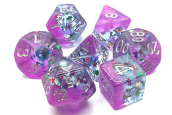 Dice Old School Dice: Poly 7 Set Infused Mixed Stars