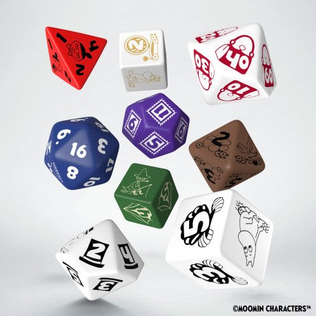 Dice Q-Workshop: Moomin Dice Set (9)