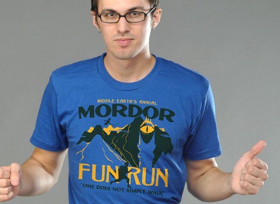 T-Shirt Snorgtees: Mordor Fun Run