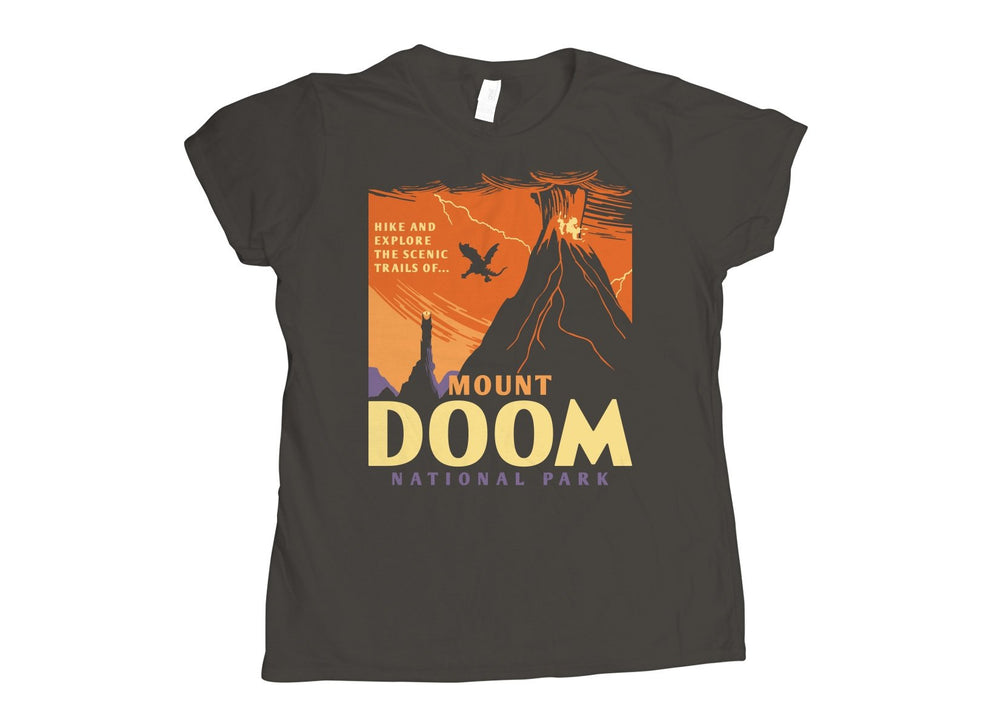 T-Shirt Snorgtees Ladies T: Mount Doom National Park