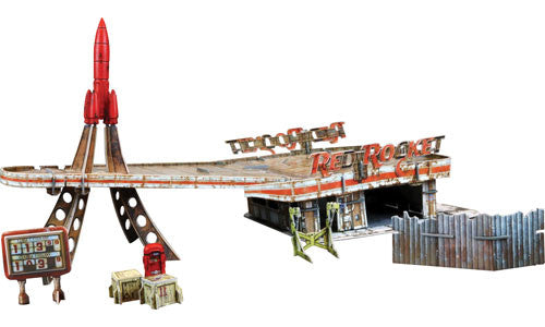 Fallout Wasteland Warfare: Terrain Red Rocket Scenic Set