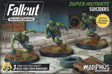 Fallout Wasteland Warfare Super Mutants: Suiciders