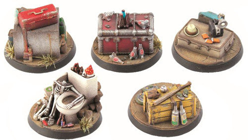 Fallout Wasteland Warfare: Terrain - Objective Markers 1