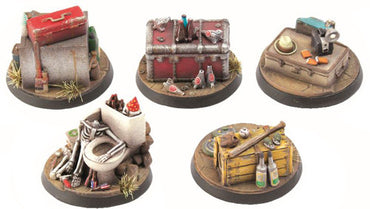 Fallout Wasteland Warfare: Terrain - Objective Markers 1