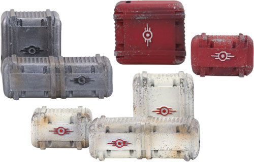 Fallout Wasteland Warfare: Terrain Vault Tec Supplies