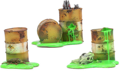 Fallout Wasteland Warfare: Terrain Radioactive Containers