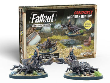 Fallout Wasteland Warfare Creature: Mirelurk Hunters