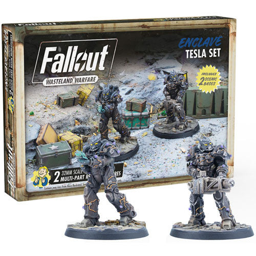 Fallout Wasteland Warfare Enclave: Tesla Set