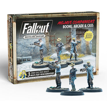 Fallout Wasteland Warfare Unaligned: Boone, Arcade and Cass