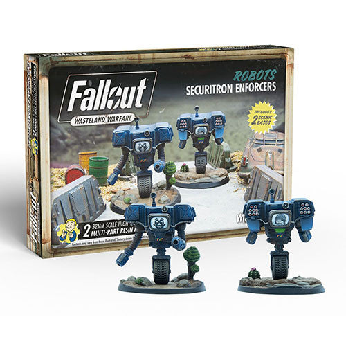 Fallout Wasteland Warfare Robots: Securitron Enforcers
