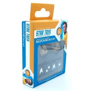 Star Trek Adventures: Dice Set Gold - Command Division