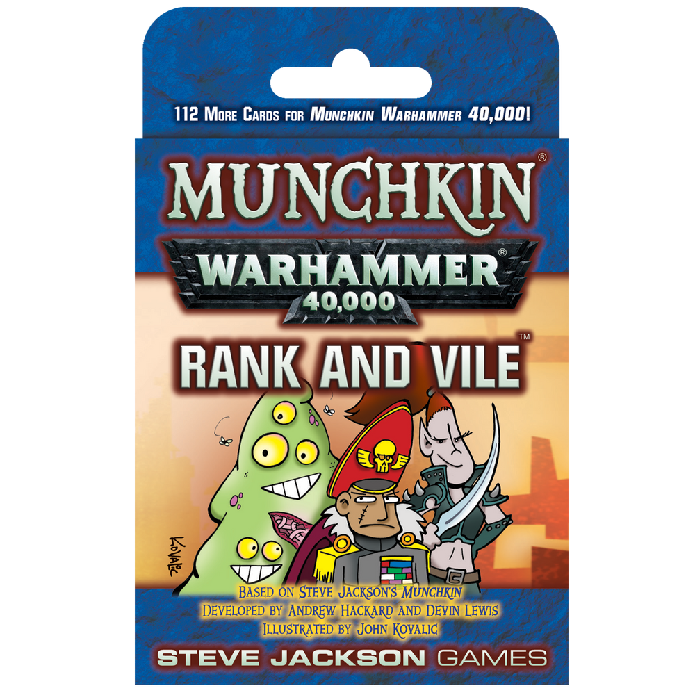 Munchkin Warhammer 4K: 05 Rank and Vile